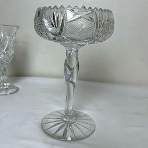 Glass Crystal Compote